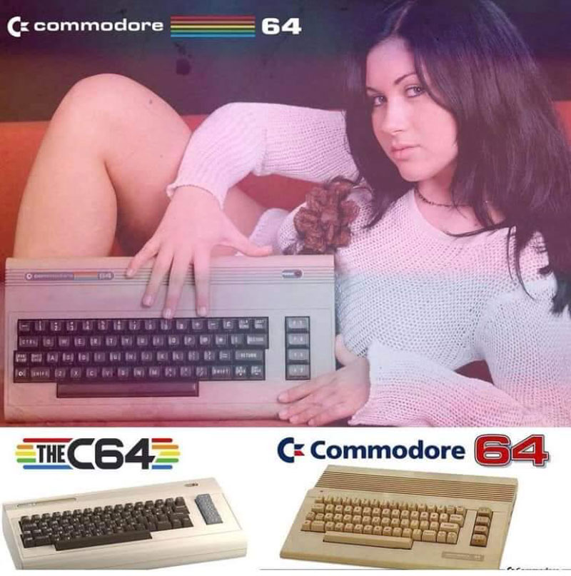 Old skool C64 advertisement