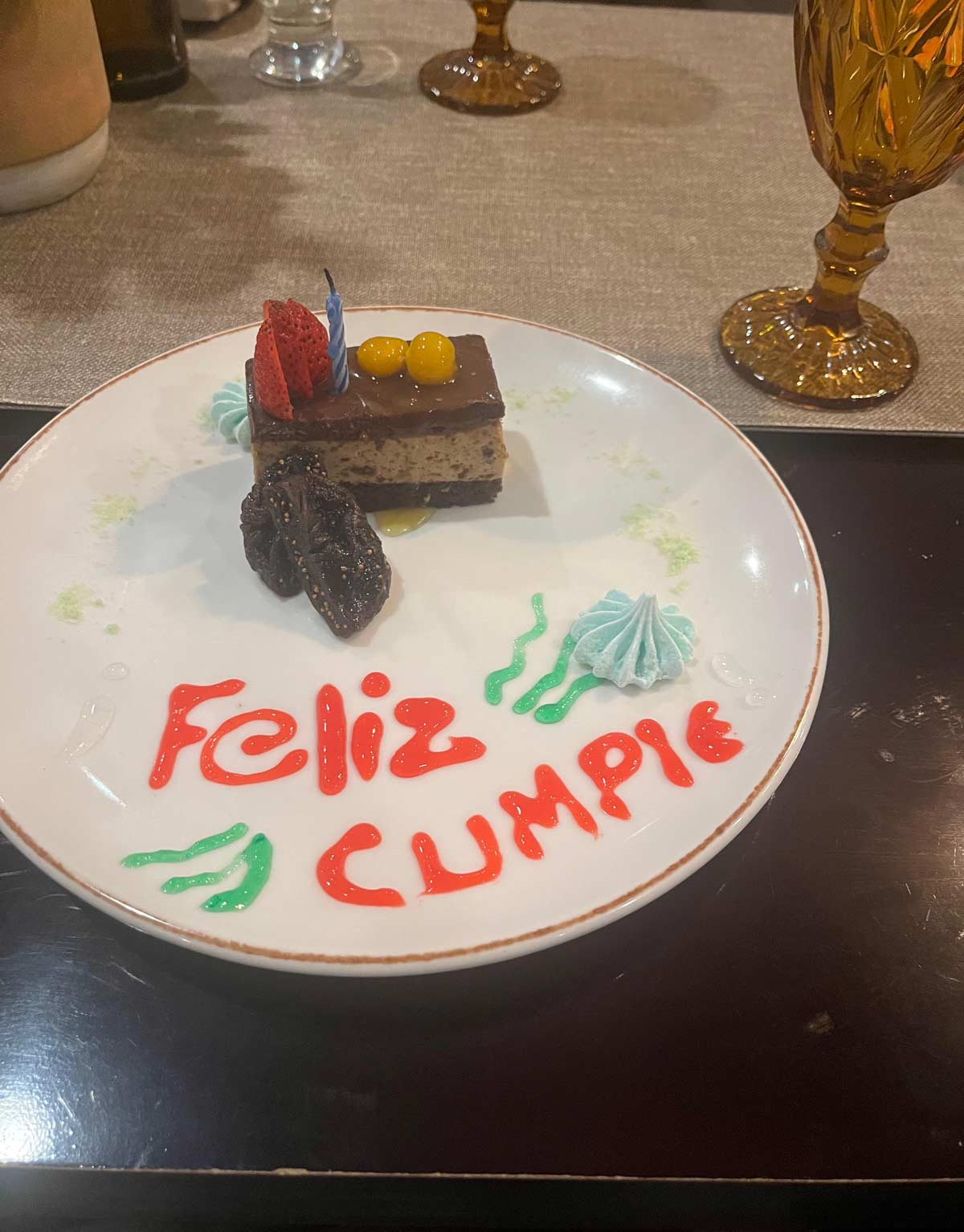 I’m on holiday in Costa Rica celebrating my birthday... I’ve received this, should I eat it?