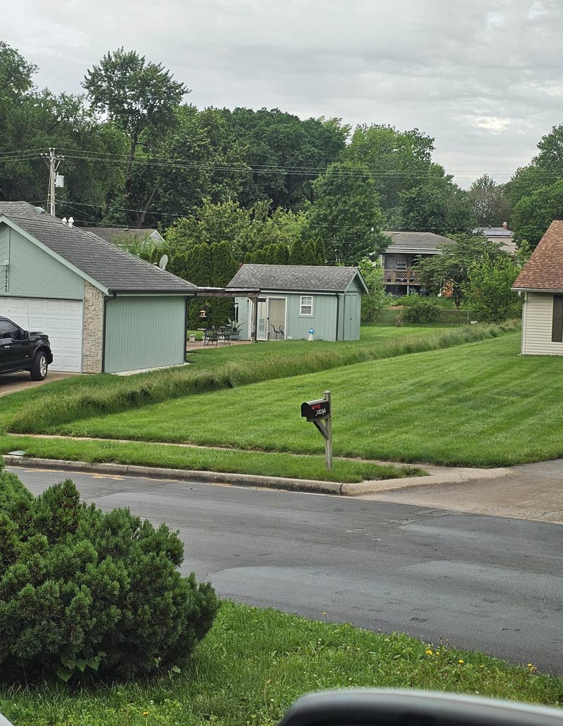 Neighbors having a fight over property