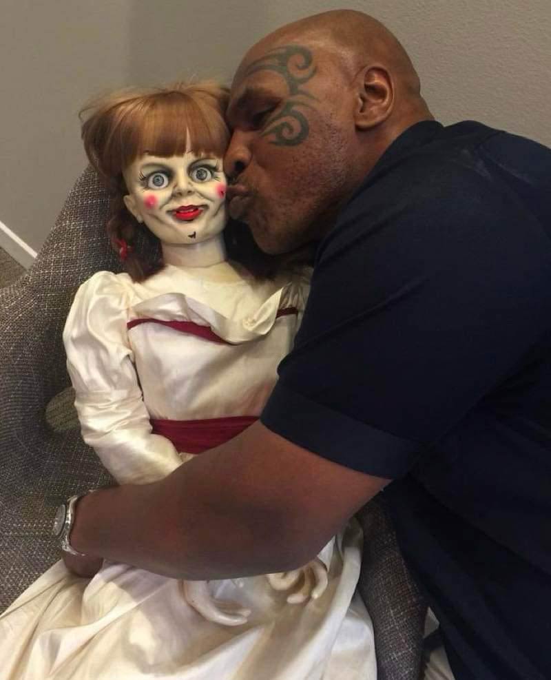 Annabelle scared for the first time