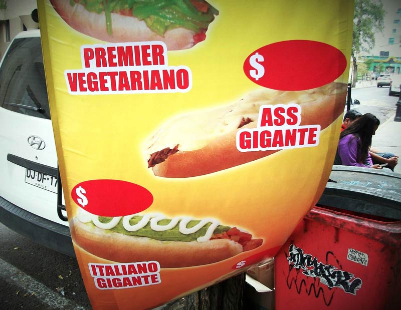 I'll have one Ass Gigante please!