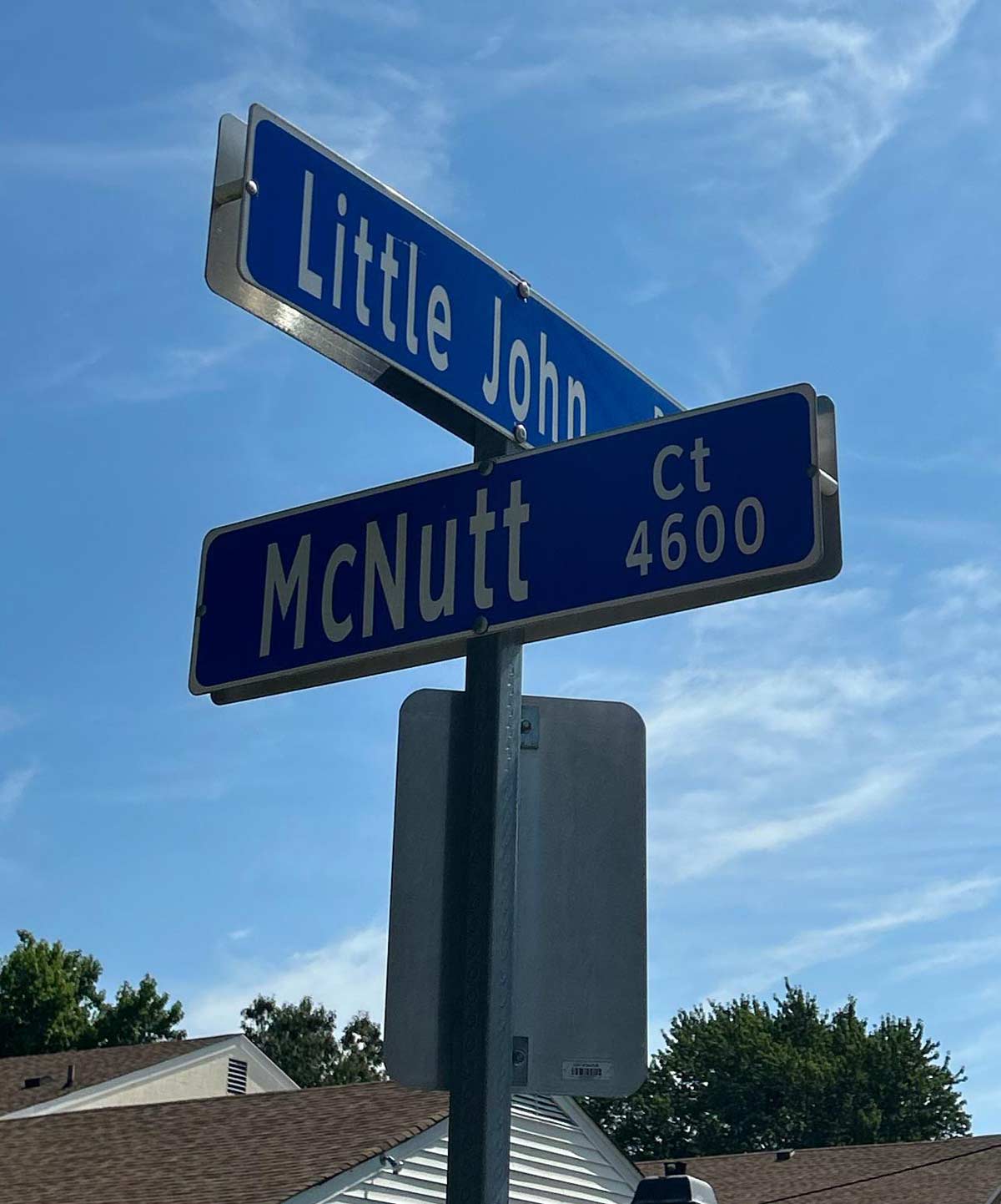 Just take Little John to McNutt