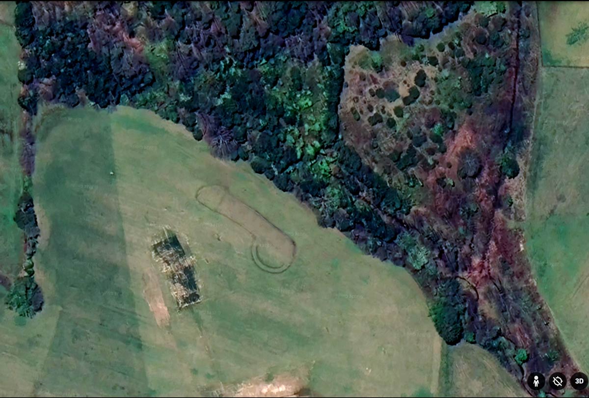 I mowed a 100ft wiener on my property hoping Google would capture it someday. It took a full year