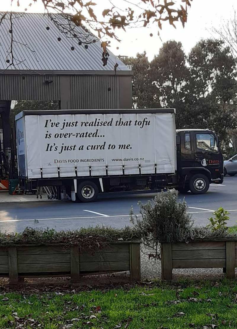 Tofu is over-rated..