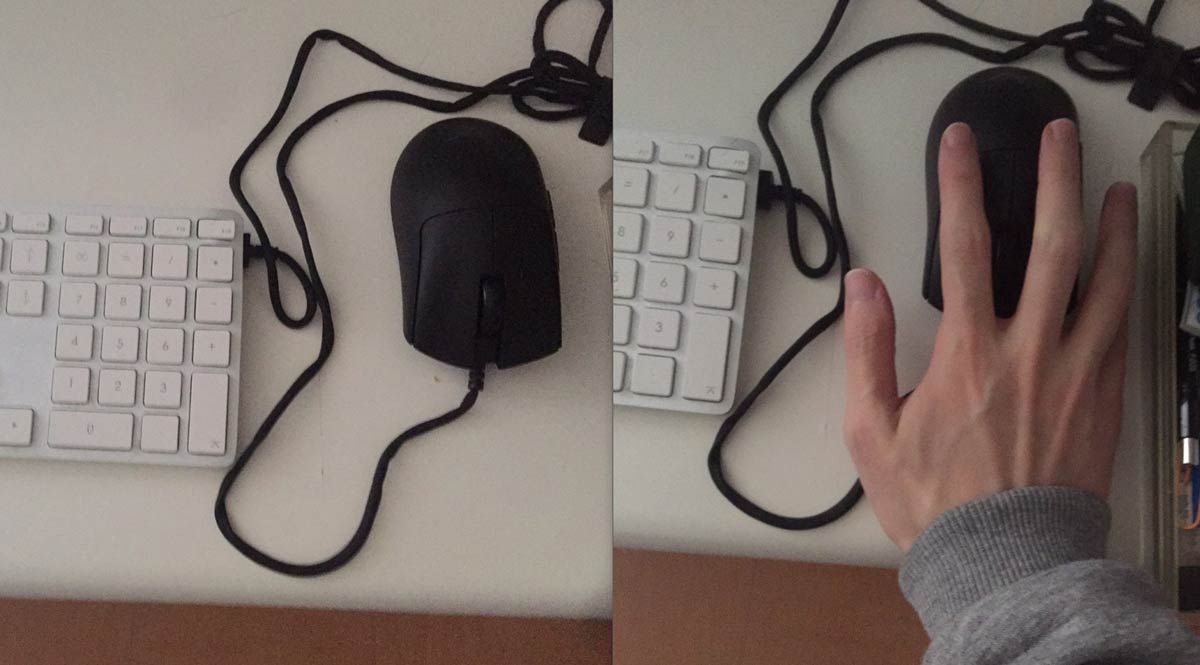 That's how my dad uses his mouse