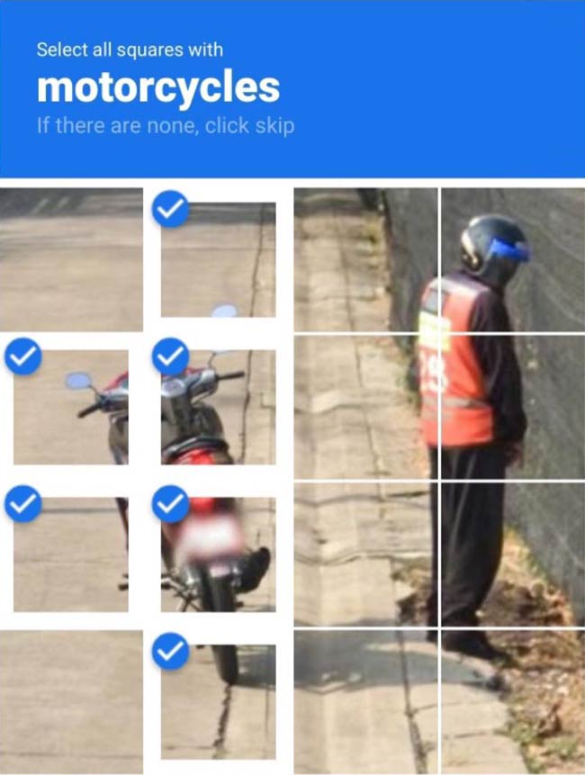 This was an actual captcha