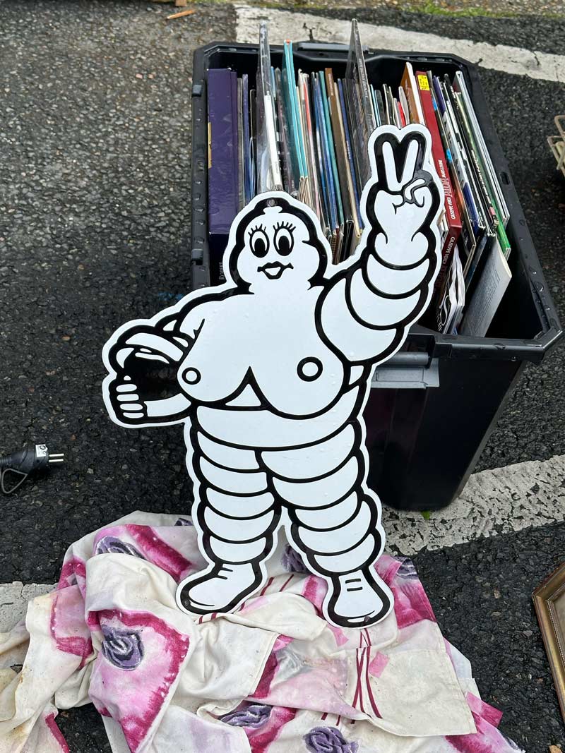 I found a Michelin Woman at a flea market in France