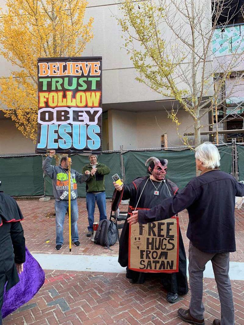 Obey or hugs?