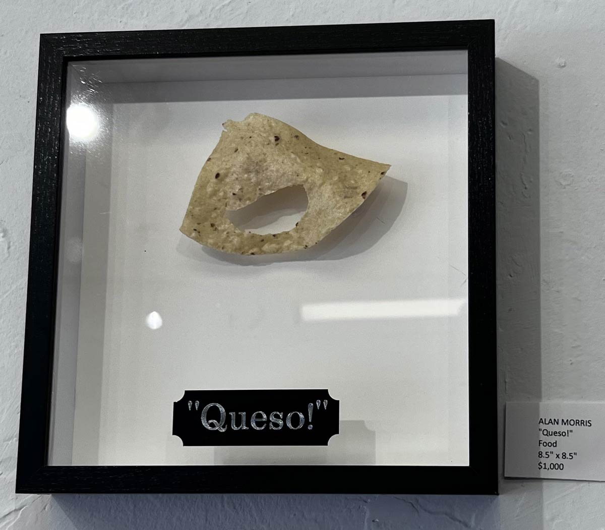 Saw this at an art gallery earlier today