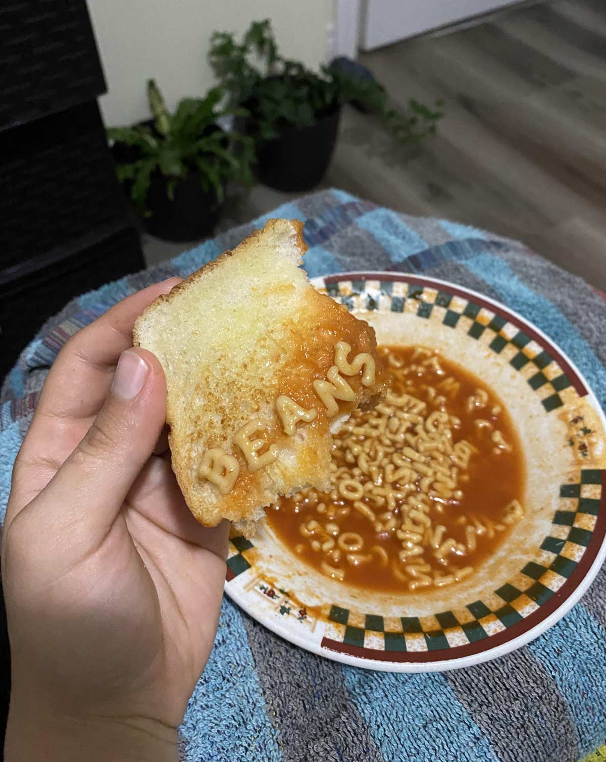 Mmm, love me some beans on toast