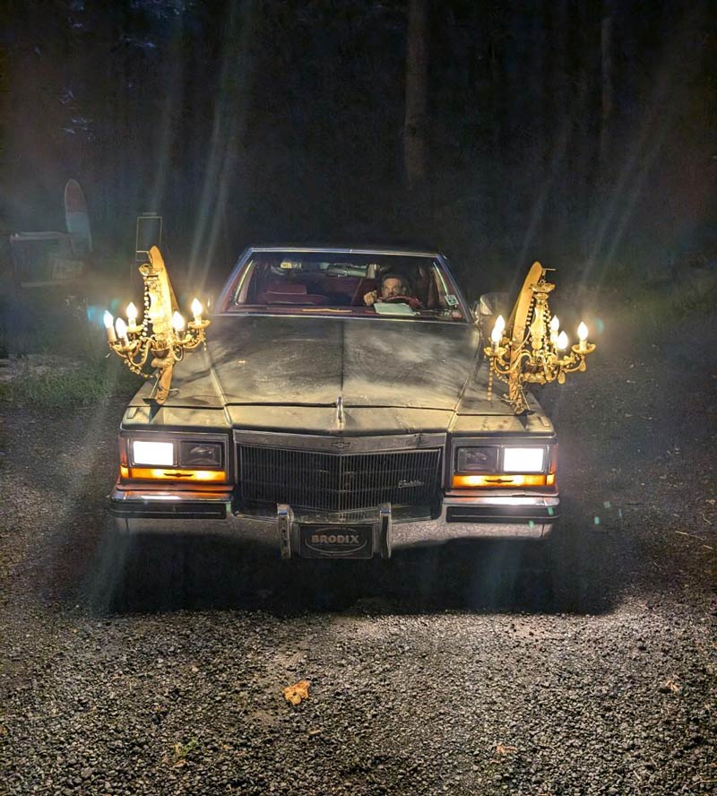 My dad's friend made a little alteration to his car
