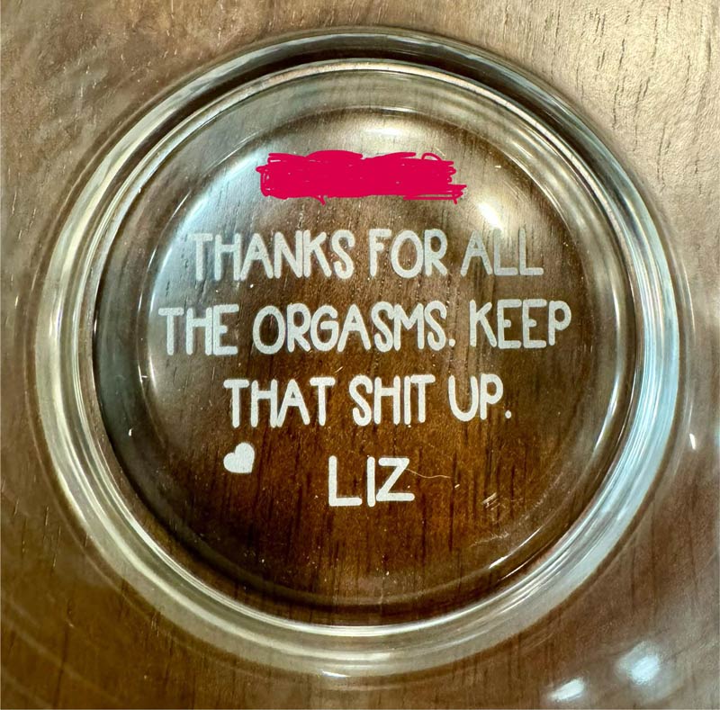 Anniversary Bourbon Glass