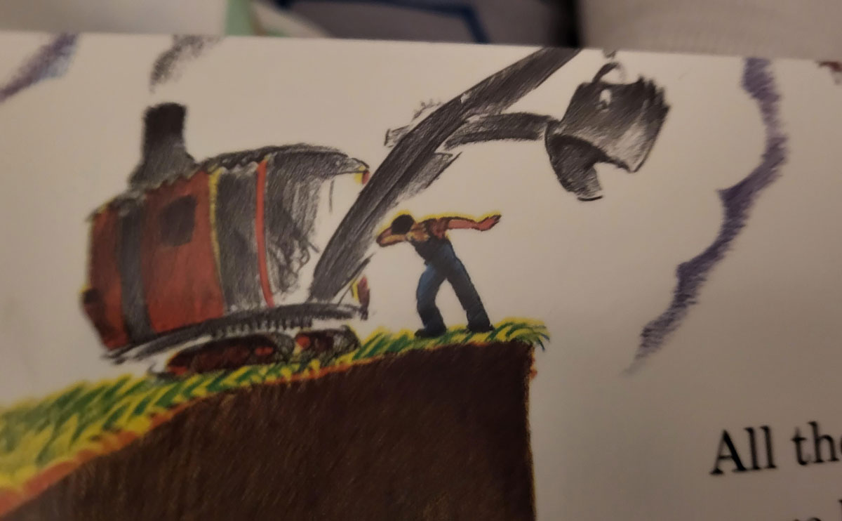 The year is 1939. An experienced steam shovel operator, one Michael Mulligan, invents the dab