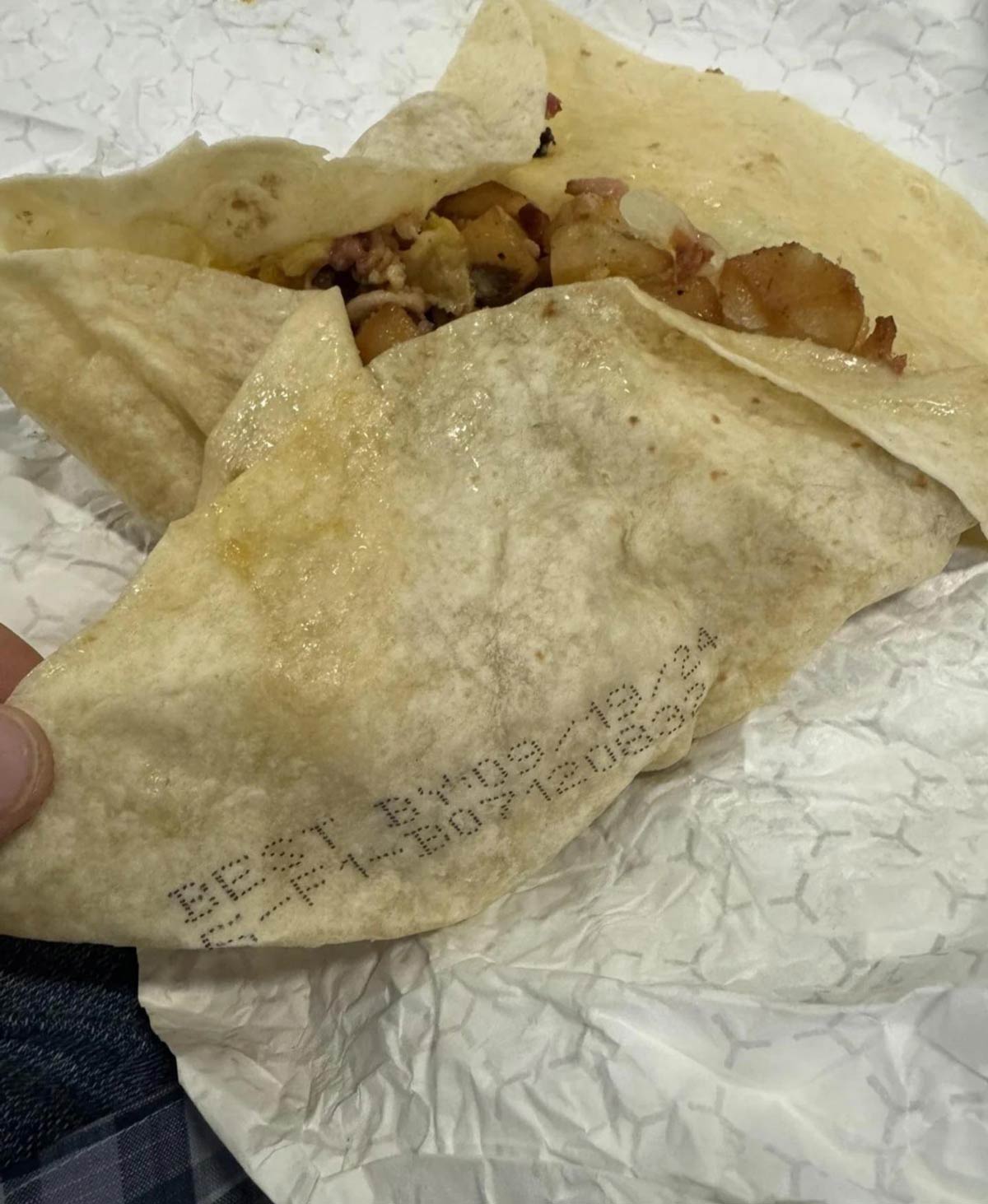 I think theirs something wrong with this Burrito