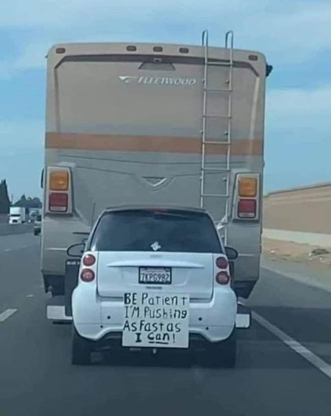 Be patient please!
