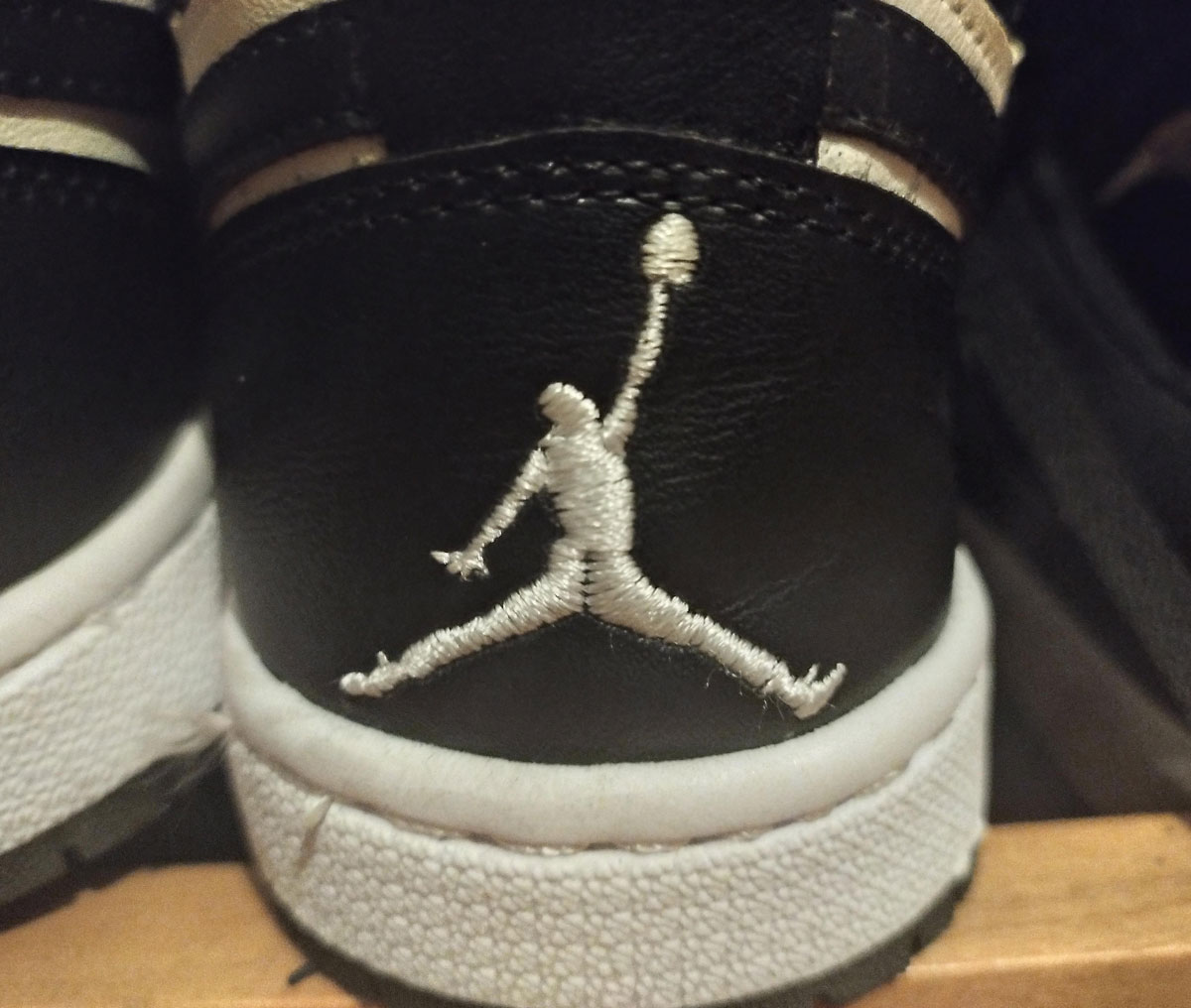 My fake Jordans have a little asscrack