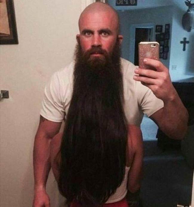 Beard camouflage