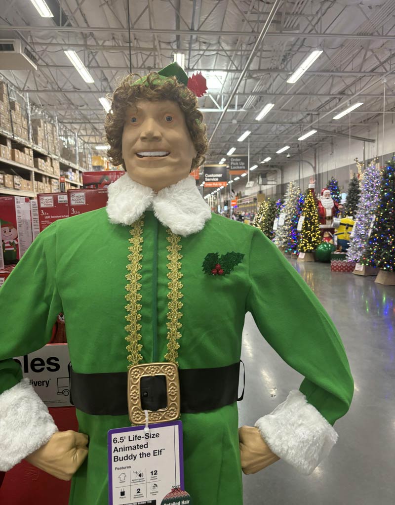 This could be a Christmas and a Halloween decoration