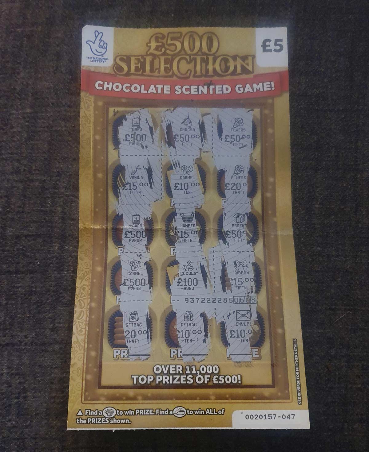 Scratchcard technology has truly peaked