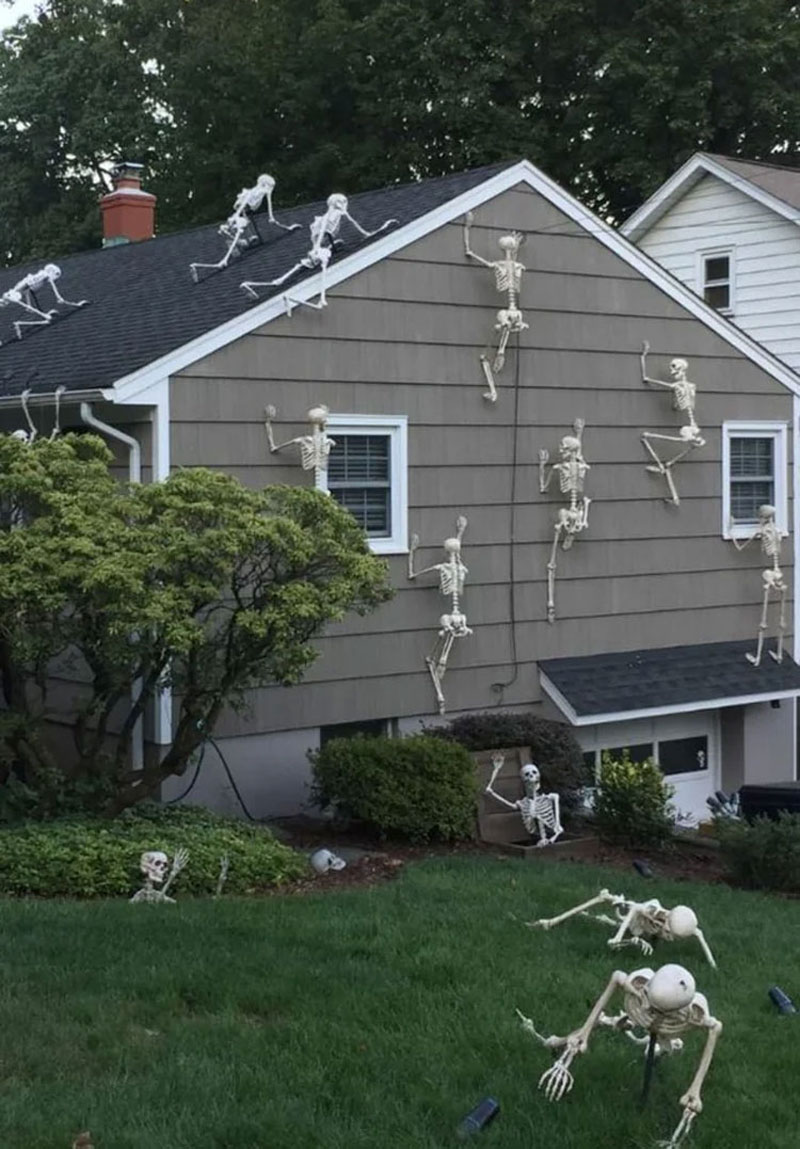 The skeletons are taking over