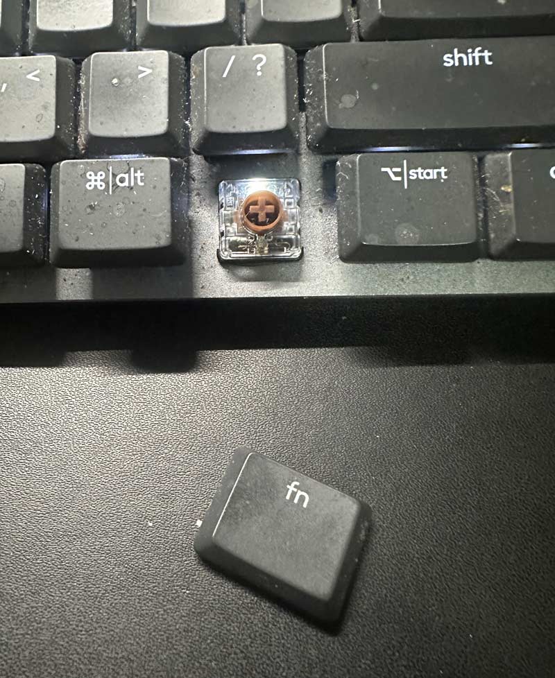My F*****N key came off