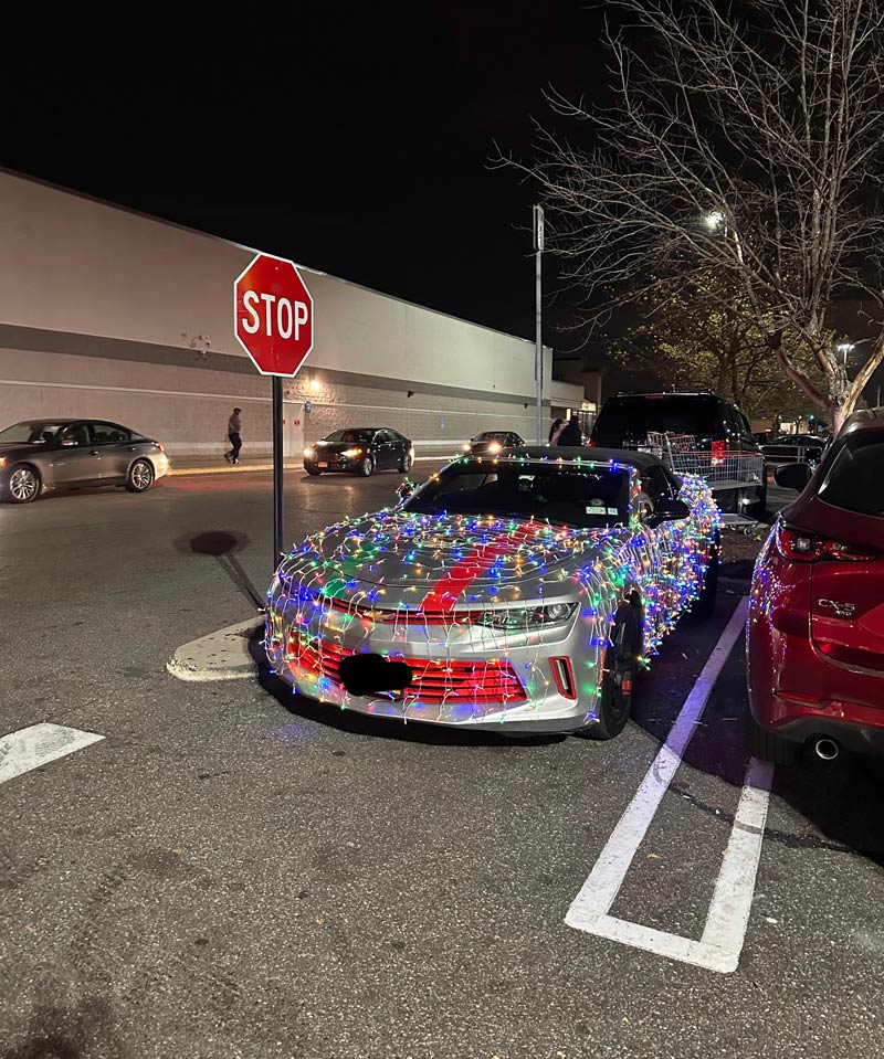 Saw this car at Walmart today