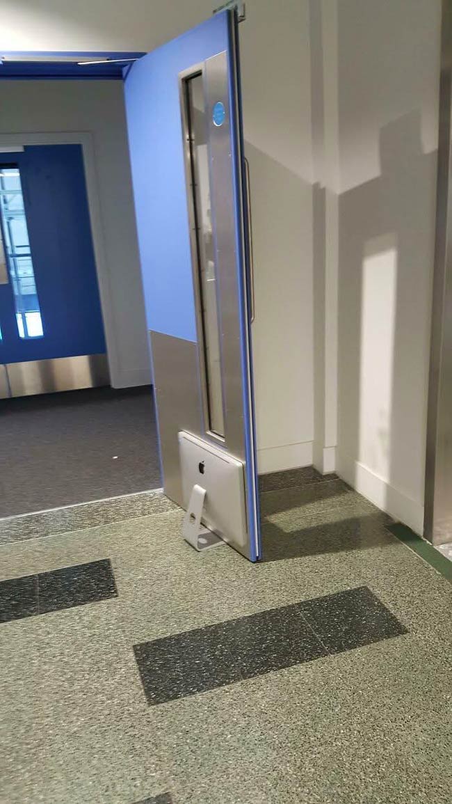 Mac doesn’t support windows, it supports doors
