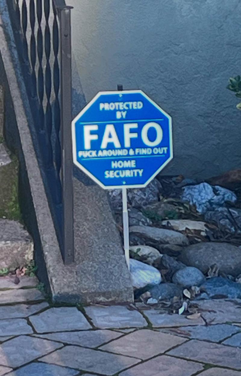 Protected by FAFO