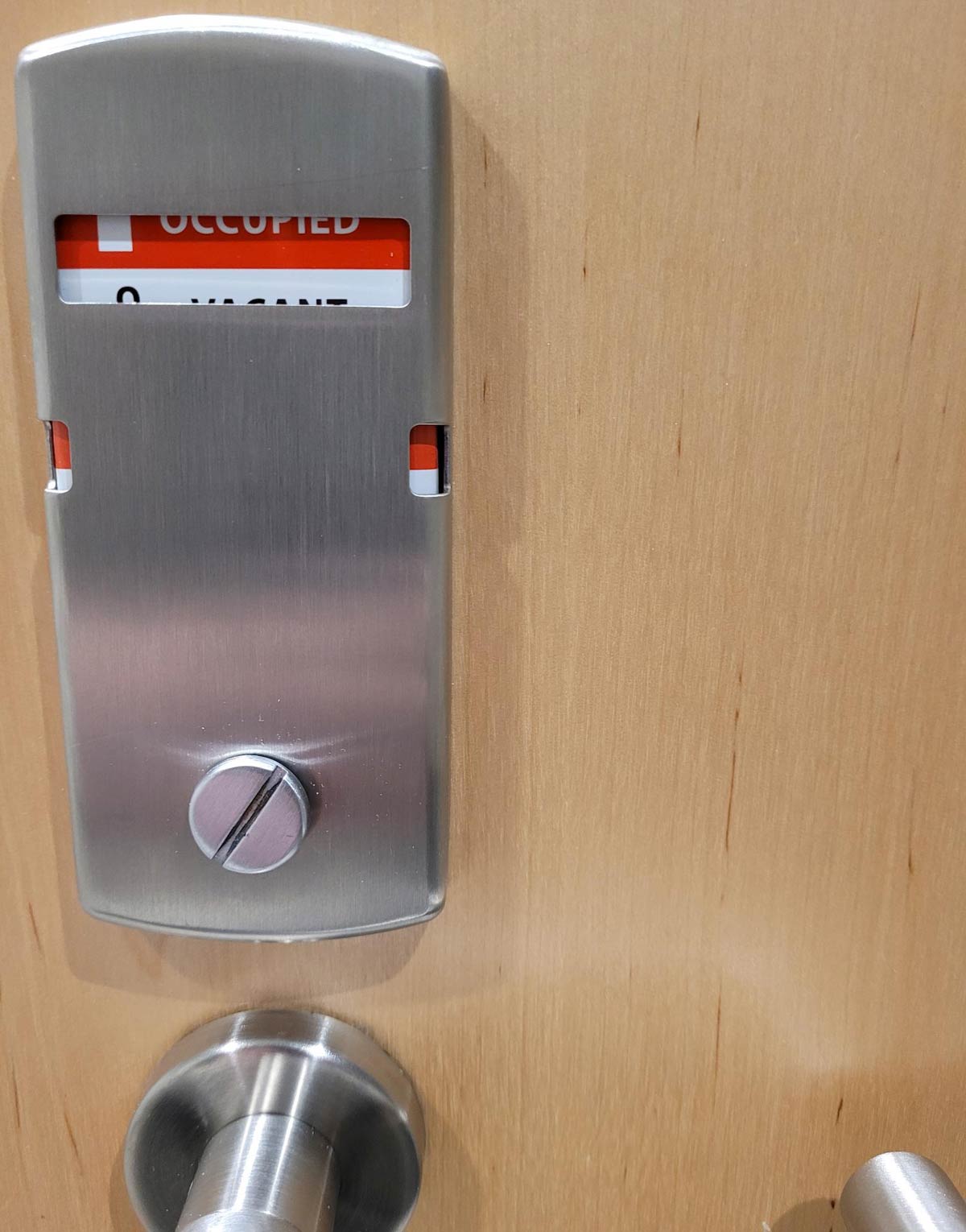 Schrodinger's bathroom