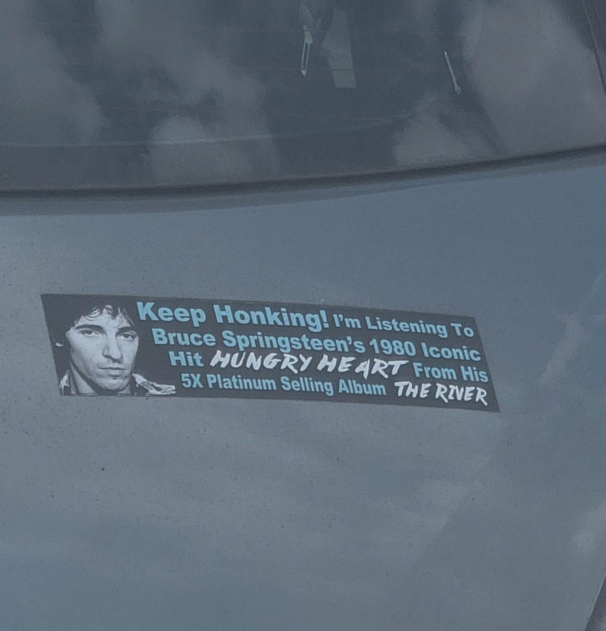 One of the more random bumper stickers I've seen