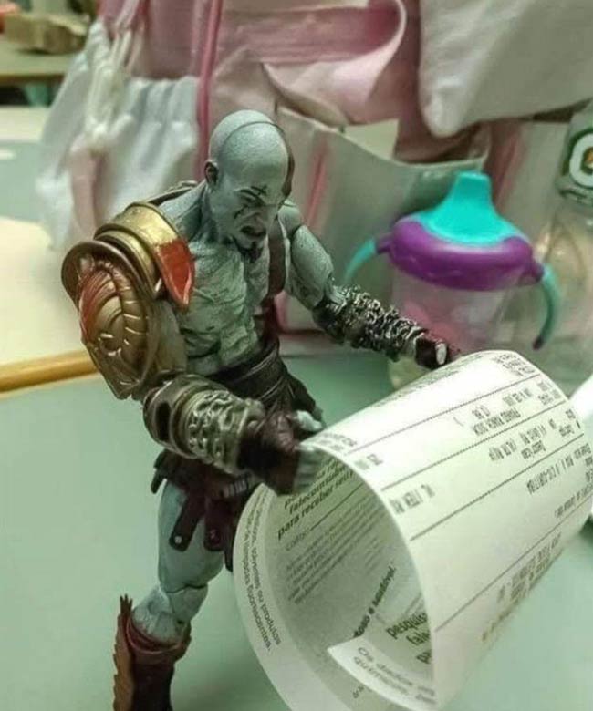 I feel you Kratos