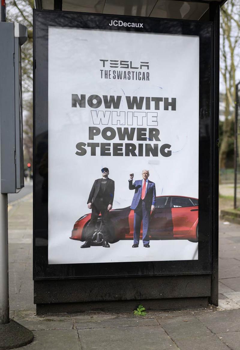 New Tesla ad in London