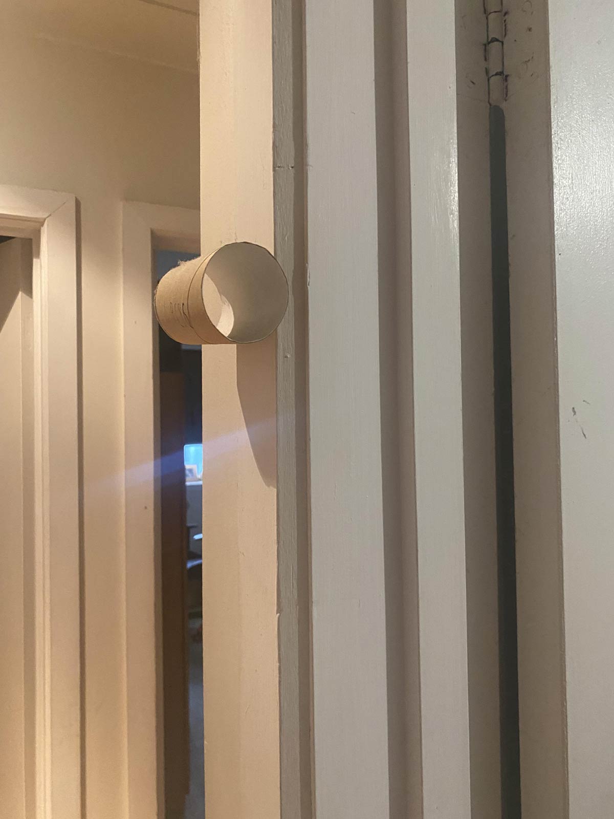My 13 year old autistic son has set up surveillance on us
