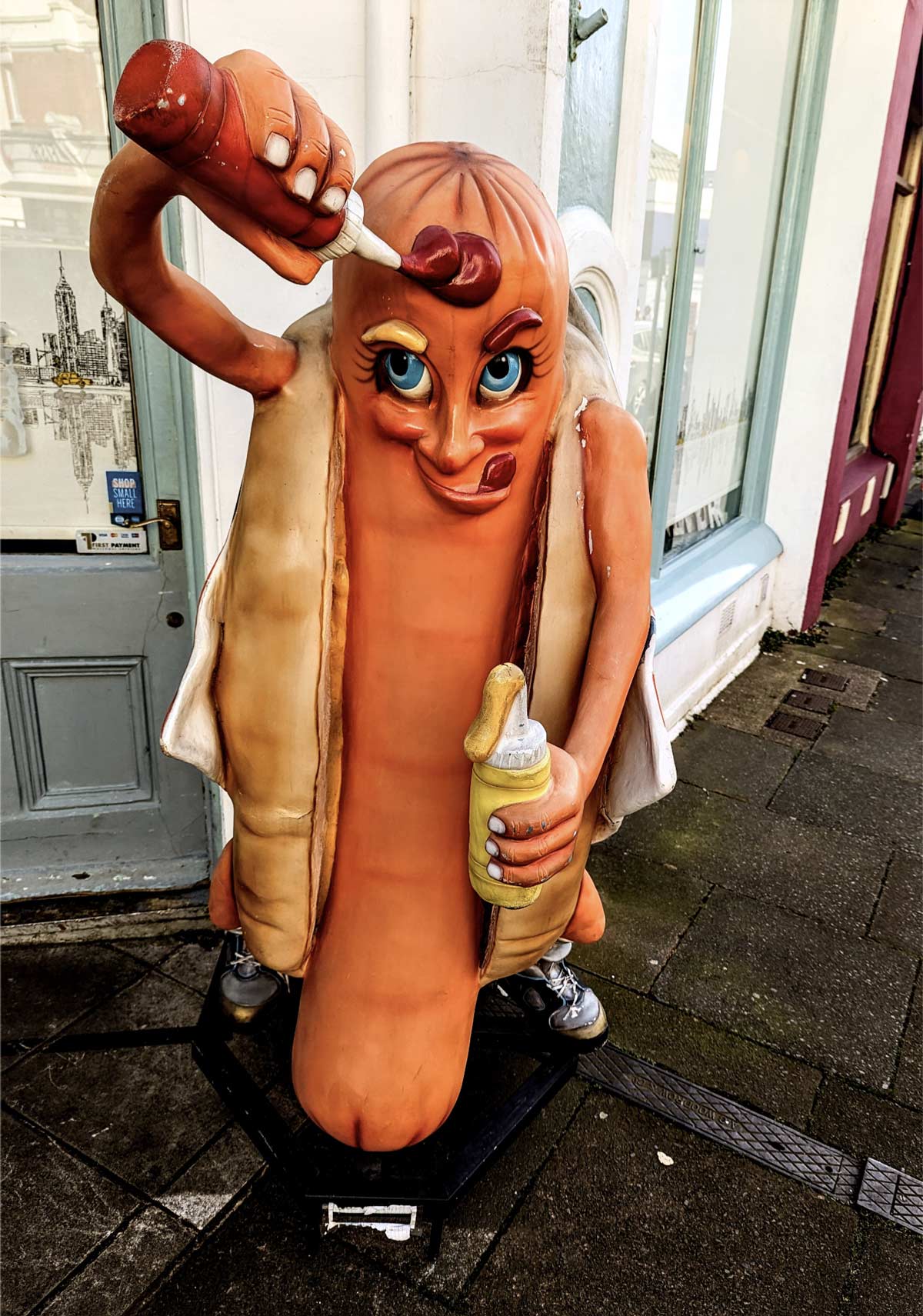 Why do UK seafronts have the creepiest shop mascots