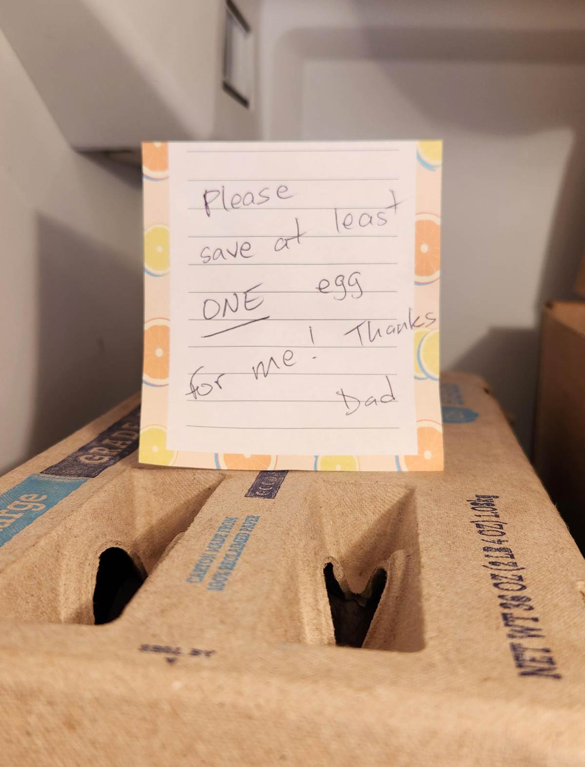 I have teenage kids, these are desperate times