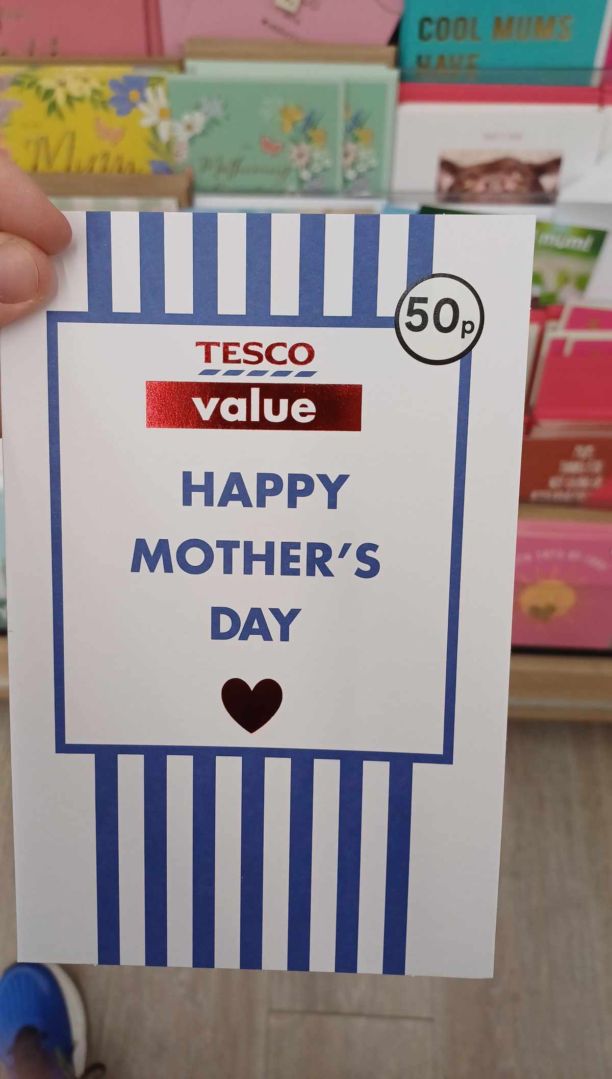 Do you hate your mum Tesco has the perfect card for you