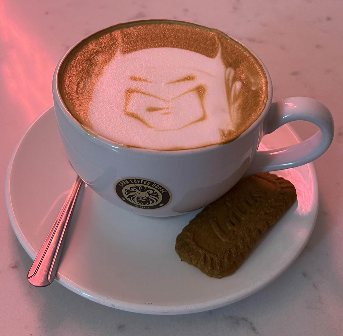 A silent guardian… a watchful protector A Dark Roast