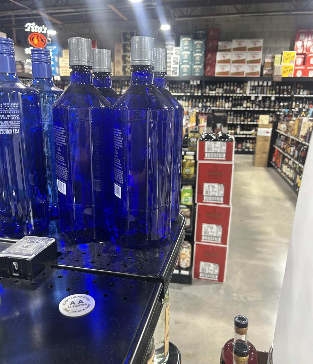 I manage a liquor store and found a 24 hour AA token left on the shelf