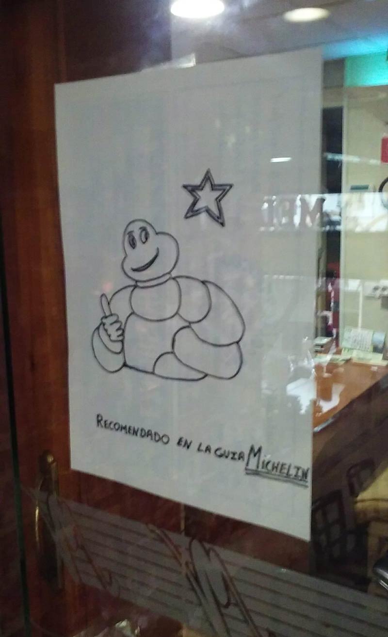 A Michelin star corner bar in Nerja, Spain