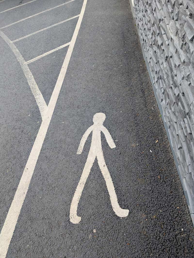 Slenderman Parking Only