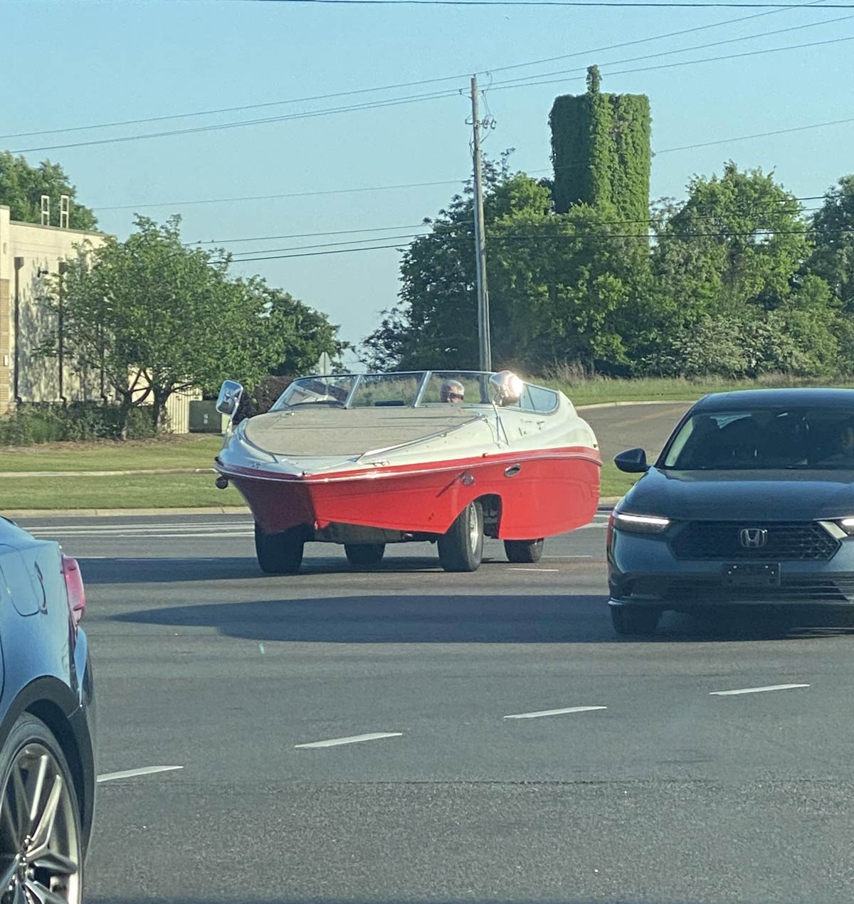 Get in the car guys, we’re going to the lake