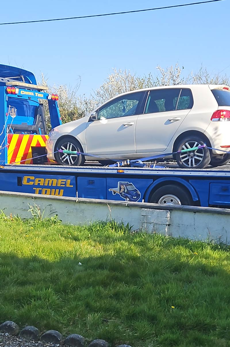 The name of this company delivering my car