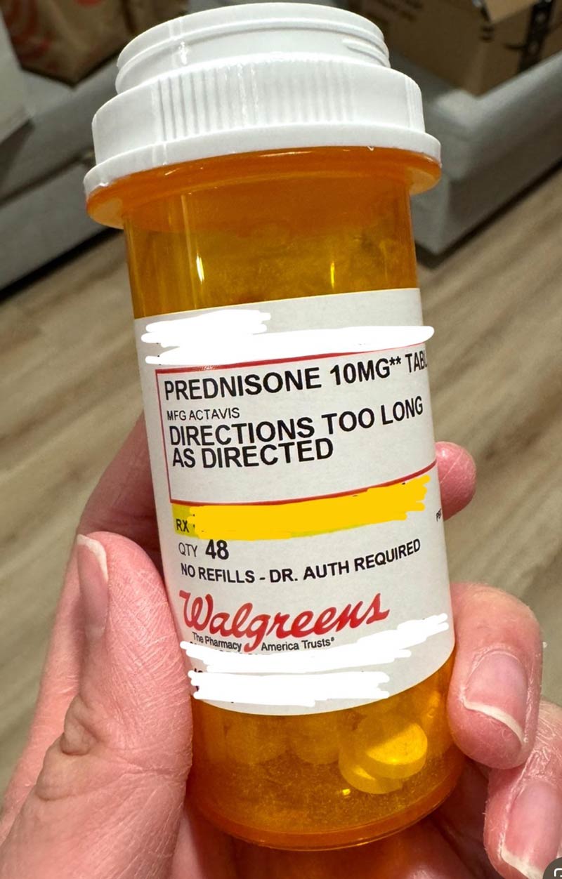 Pharmacy technician gave up