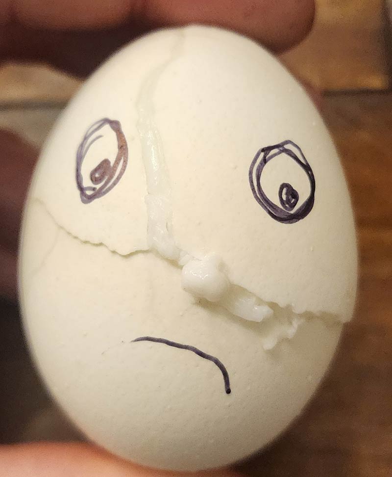 My mother made humpty dumpty