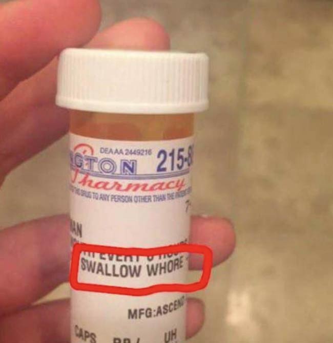 I don't think my pharmacist likes me