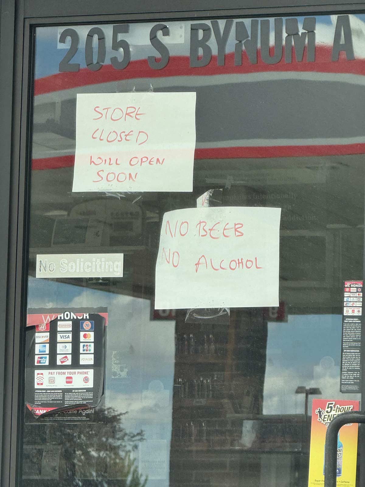 No beeb - No alcohol