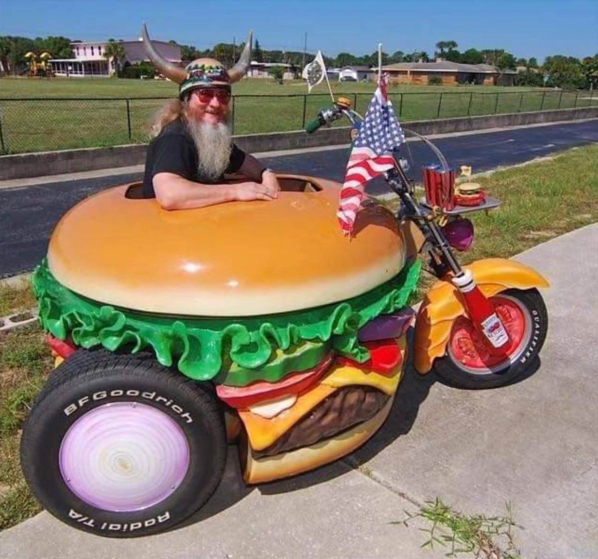 This guys bike made me hungry