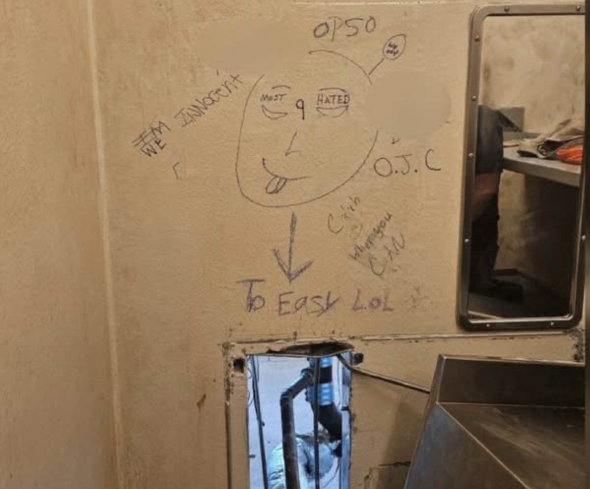 11 New Orleans inmates escaped through the wall like it was a cartoon and left Yelp reviews on the way out