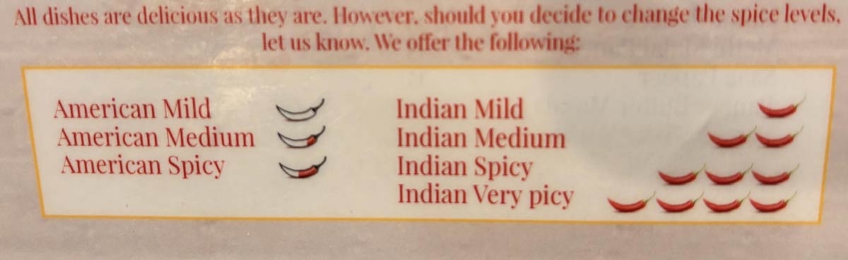 At the local Biryani restaurant