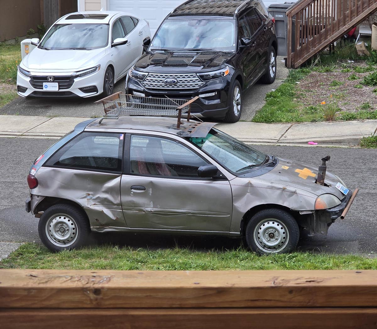 My neighbor's car